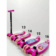 21Scooter Kickboard Children's SCOOTER 3-Wheel Pu Light Up Children's SCOOTER/ 4-WHEEL SCOOTER/