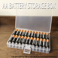 AA Battery Storage Box – Holds 48 AA or 20 9V Batteries