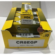 NGK G-Power CR8EGP MX King Racing Spark Plug Vixion/ (Guaranteed ORIGINAL)