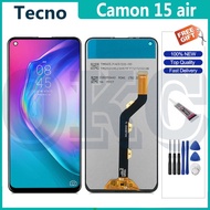 LCD For Tecno Camon 15 Air CD6 LCD Display Touch Screen Digitizer Camon 15 CD7 LCD Replacement Parts