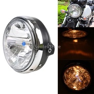 Motorcycle Chrome Halogen Front Headlight Lamp For CB400 CB1300