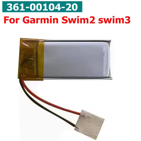 New 120mAh 361-00104-20 SmartWatch Battery for Garmin Swim 2 Swim 3 Swim2 Swim3