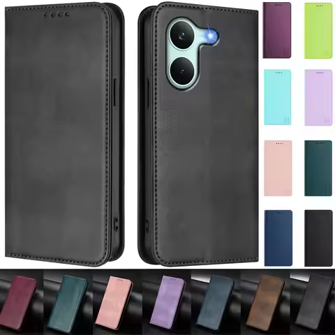 X8 Pro/X8Pro Max Magnetic Case for Xiaomi Poco X8 Pro Leather Stand Wallet Case for Xiaomi Poco X8 P
