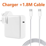 61W 30W 87W 96W USB C Power Adapter Compatible With Macbook Pro Air USB C Charger,13 inch With Type 