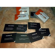 【hot sale】 TAGAY CARDS TAGALOG/BISAYA/ENGLISH VERSION 56PCS IN A BOX!!