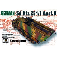 AFV Club AF35063 German Army Sd.Kfz.251 D/1 Half Track Armored Vehicle 1/35 Assembly Kit