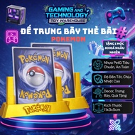 Pokemon Card Stand Display Shelf – TCG, Pokemon Card Holder, Desk Decor Card