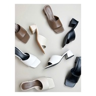 WOMEN'S CLOSES WITH LARGE SQUARE HEELS 5CM HIGH E06