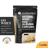 Penambah Berat Badan  Alamon GO  Natural Whey + Albumin + Temulawak 200 gr