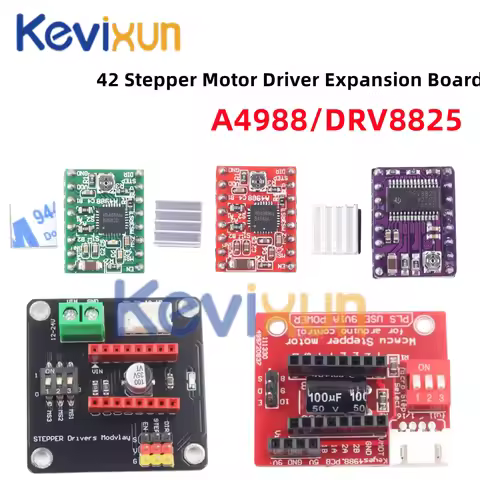 42 Stepper Motor Driver Expansion Board DRV8825 A4988 3D Printer Control Shield Module For Arduino U