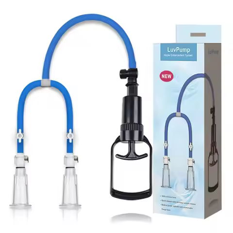 Sextoy Female Vacuum Pump Breast Enhancer Nipple Stimulator Clamps Pussy Sucker Breast Enlargement C