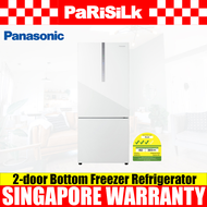 (Bulky) PANASONIC NR-BX471WGWS Glass Door Series 2-door Bottom Freezer Refrigerator