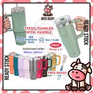 Tyeso Tumbler 1200ml with Handle Botol Tumbler Tahan Sejuk Tyeso Tumblr Tyeso Thermos Drinking Bottl