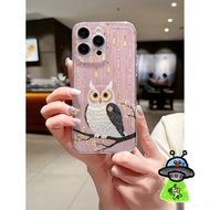 Owl Design Phone Case with diamond Crystal Elements Suitable for Xiaomi & Redmi poco M5s poco M6 Pro