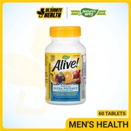 Nature's Way, Alive! Men's 50+ Ultra Potency Complete Multivitamin, Multivitamin For Men, 60 Tablets