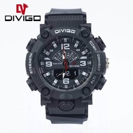Jam Tangan Pria Divigo Analog Sports Strap Rubber