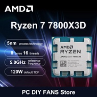 Ryzen 7 7800x3d Processor New R7 7800x3d Gaming Cpu 5.0ghz 8-core 16-thread 5nm L3=96m Socket Am5 Dd