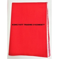 红纸 供神 拜神 铺桌子 43寸 X 31寸 red paper praying articles 43 inches X 31 inches