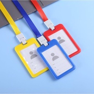 Card Hanging Sign With Lanyard Solid PP Type Student Employee Z221-A