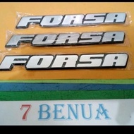 EMBLEM BELAKANG SUZUKI FORSA CHROME