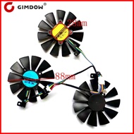 【CW】 FDC10U12S9 C FDC10H12S9 3pcs/lot 87mm 6pin for ASUS GTX1060 1070 1080 RX480 580 GTX980Ti graphics card fan