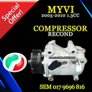 PERODUA MYVI OLD MODEL 2005-2010 YEAR 1.3CC MODIFY MITSUBISHI RECOND COMPRESSOR (CAR AIRCOND SYSTEM)