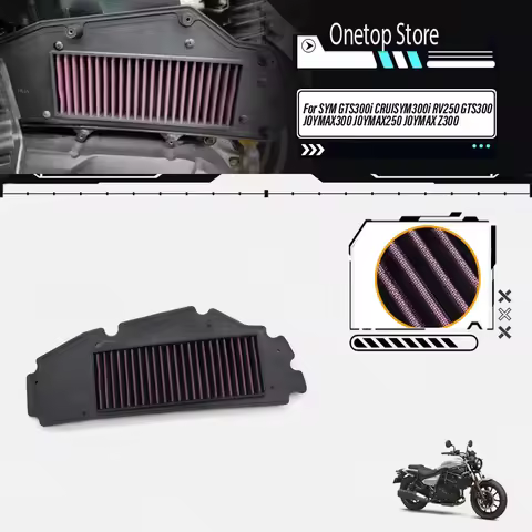 Motocycle Accessories Air Filter Intake Cleaner For SYM GTS300 GTS300i GTS 300 300i CRUI SYM300i Joy