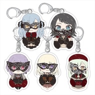Anime keychain BanG Dream Ave Mujica Acrylic decorative chibi model bag handbag accessories as colle
