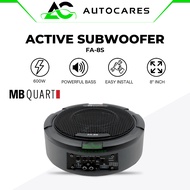 8" Active Underseat Subwoofer MB QUART Built In Amplifier Under Seat Woofer FA-8S