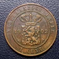 Koin Master 1938 - 1 Cent 1902 Nederlandsch Indie