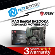 MSI MAG B660M BAZOOKA DDR4 mATX MOTHERBOARD