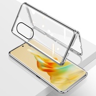 Vỏ cho Oppo RENO 8 t 5G 4G opo A78 A17 a77s A77 5g vỏ điện thoại 360 ° trước sau hai mặt vỏ lưng kín