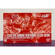 HG AC Gundam Wing Series 1/144 Scale P-Bandai Limited Item XXXG-01H Gundam Heavyarms (Clear Color)