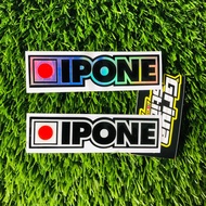 Sticker IPONE stiker cutting oli