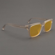 แว่นกันแดดทรงสี่เหลี่ยมเหลี่ยมสำหรับผู้ชายและผู้หญิง MOSCOT LEMTOSH แว่นกันแดดแบบมีเลนส์กันแสงสีน้ำเ