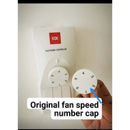 KDK Number Speed Controller Able Use By Panasonic Brand Too Plastic Cap For Ceiling Fan White Color