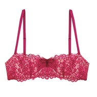 Annebra บราเสริมทรง ตะขอหลัง ทรง1/2เต้า มีโครง เสริมฟองน้ำ U-Shape Lift Up Bra รุ่น AB1-524 สีดำ  สี