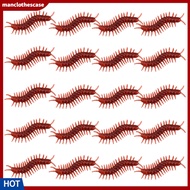 manclothescase 20Pcs Stress-relieving Centipede Toy Vivid Fearful Centipede Scorpion Gecko Toy for Entertainment