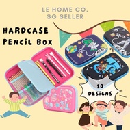 Large Hard Case Pencil Box for Children (Unicorn/Mermaid/Robot/Outerspace)