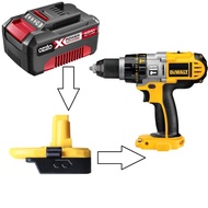 OZITO X 18v battery adapter for DEWALT 18v (machine and battery not included)