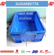 Box rabbit plastik 4068 tempat penyimpanan perkakas serbaguna BOX TANPA TUTUP