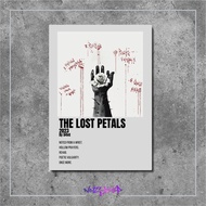 Wooden poster Album with music cover and songs The Lost Petals by D4vd wall display poster