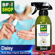 Anti Bacterial Hand Sanitizer Spray with 75% Alcohol - Daisy Anti Bacterial Hand Sanitizer Spray - 500ml
