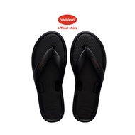 Havaianas Women Puffed Up Flip Flops-Black