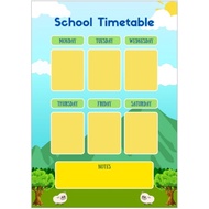 School Timetable (Softcopy)