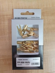 Furutech Fp-209(Gold) 24K Gold-Plated Spade terminal หางปลา หัวปลั๊ก  20 ตัว