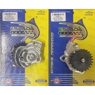 ESPADA CNC Oil Pump EX5 Dream / HP For PNP Crankshaft Class1 (EX5 Dream Engine Casing) Oil Pump Drea