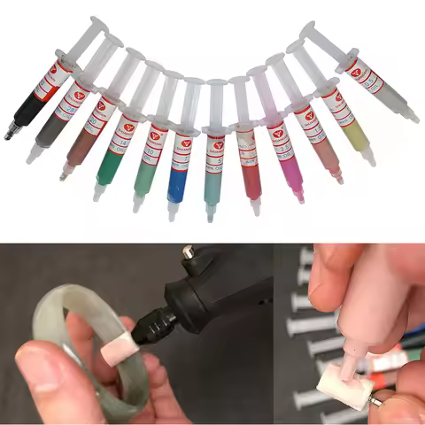 1pc Diamond Abrasive Paste Polishing Paste Needle Tube Grinding Polishing Lapping Compound for Jewel