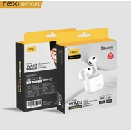 [✅Ready Stock] Headset Bluetooth Wa03 Pro Rexii Tws True Wireless
