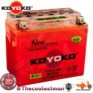 🔥💯%ORIGINAL❗️ YTX12-BS BTX12 Koyoko Nanogel Battery Kawasaki Vulcan 600 650 900 ER6 Old Suzuki GSX